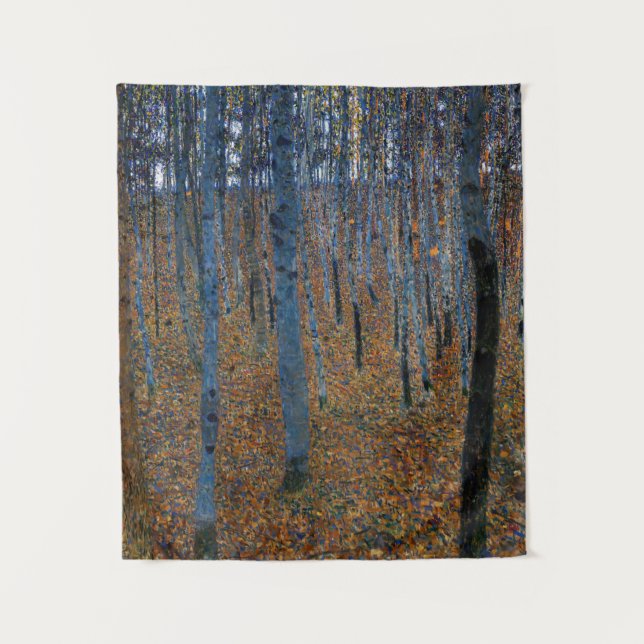 Tapete De Parede Gustav Klimt - Beech Grove I (Frente)