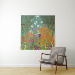 Tapete De Parede Gustav Klimt Flower Garden Cottage Nature<br><div class="desc">Uma bela pintura de jardim - esta é uma pintura clássica de Gustav Klimt,  chamada Jardim de Algodão,  ou Jardim Bauergarten,  1907,  que é um close up de um jardim floral,  uma pintura floral colorida.</div>