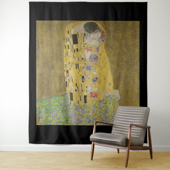 Tapete De Parede Gustav Klimt, O Beijo (In Situ)