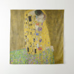 Tapete De Parede Gustav Klimt - The Biss<br><div class="desc">Kuss Beijo/Der - Gustav Klimt em 1907-1908</div>