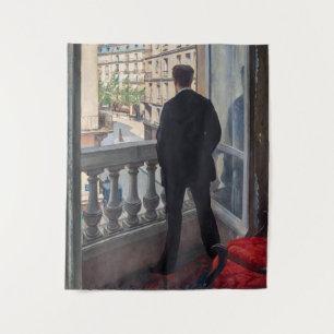 Tapete De Parede Gustave Caillebotte - Jovem à sua Janela