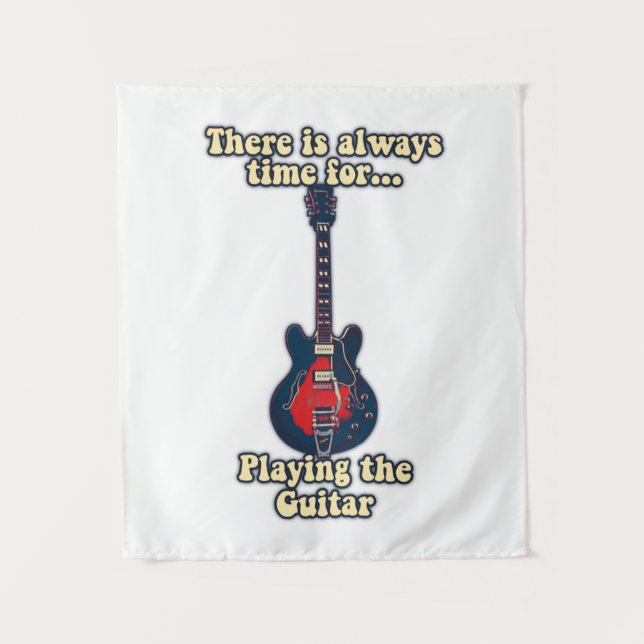 Tapete De Parede Há sempre tempo para tocar violão (Frente)