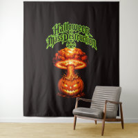 Halloween de Destruição Nuclear Abóbora-Lanterna
