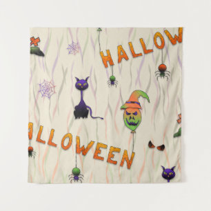Tapete De Parede Halloween Illustrations