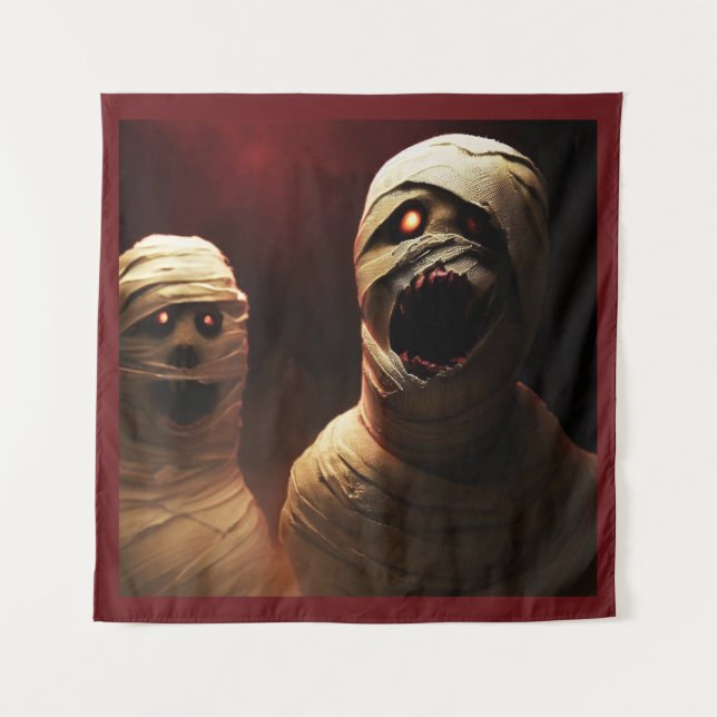 Tapete De Parede Halloween - Mamãe 3 (Frente)