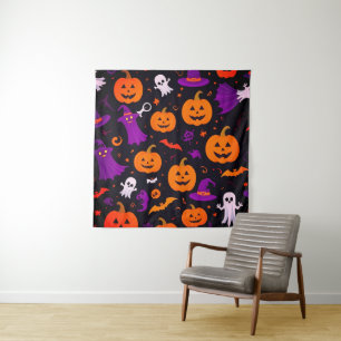 Tapete De Parede Halloween Repleto
