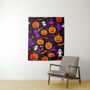 Tapete De Parede Halloween Repleto