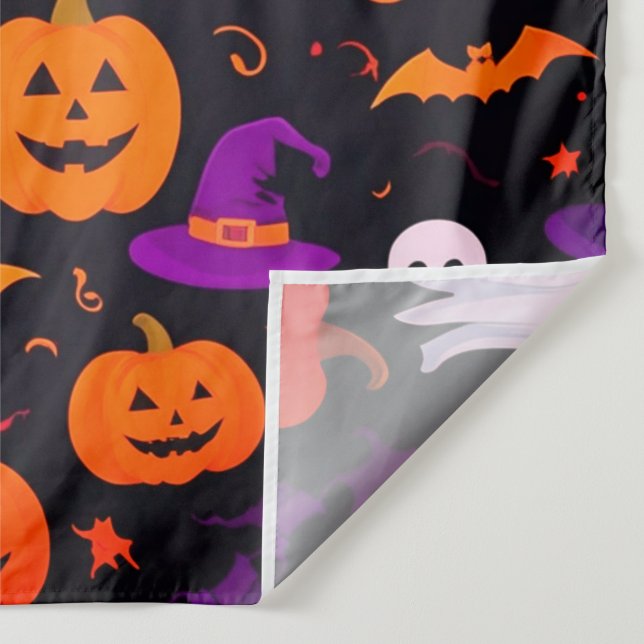 Tapete De Parede Halloween Repleto (Detalhe)