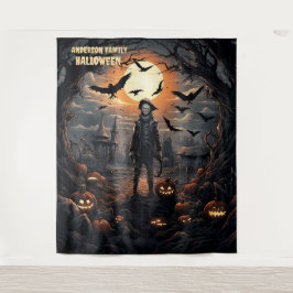 Tapete De Parede Halloween Scarecrow Hanging