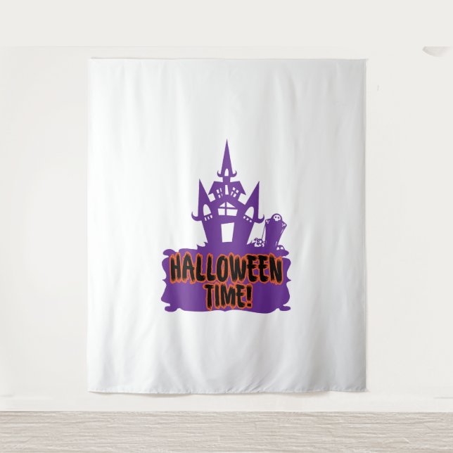 Tapete De Parede Halloween Time! (Frente)