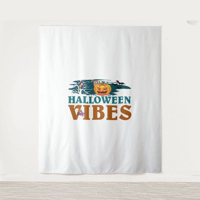 Tapete De Parede Halloween Vibes (Frente)