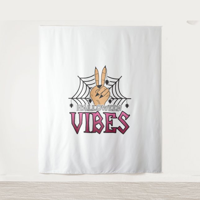 Tapete De Parede Halloween Vibes, Halloween, Scary, Costume (Frente)