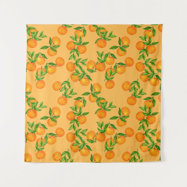 Tapete De Parede Hand drawn seamless background pattern inspired by (Frente)