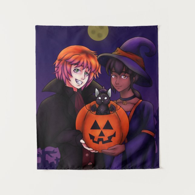 Tapete De Parede Happy Halloween Costumes (Frente)