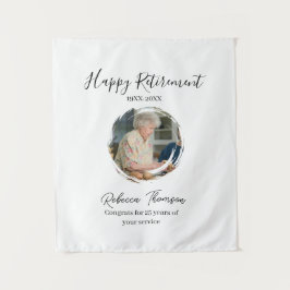 Tapete De Parede Happy retirement year name circle photo retired