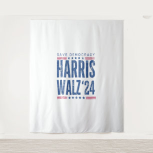 Tapete De Parede Harris Walz 2024 Save Democracy