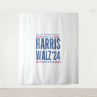 Tapete De Parede Harris Walz 2024 Save Democracy