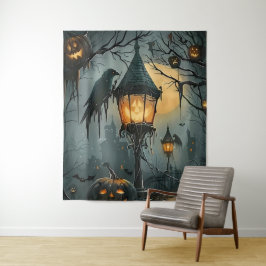 Tapete De Parede Haunted Hollow – Noite de Halloween