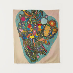 Tapete De Parede Heap Regulado, 1938 por Wassily Kandinsky