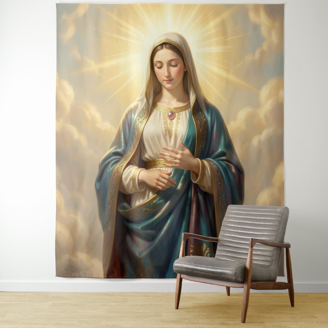 Tapete De Parede Heilige Mutter Gottes – Göttliche Liebe & Schutz´9 (In Situ)