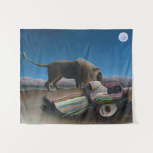 Tapete De Parede Henri Rousseau - A Cigana Adormecida