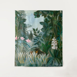 Tapete De Parede Henri Rousseau - A Selva Equatorial