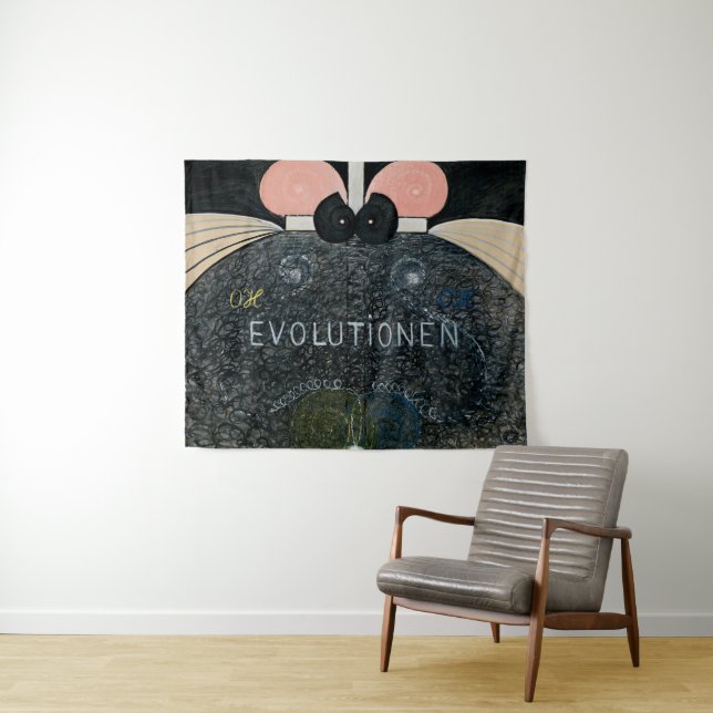 Tapete De Parede Hilma af Klint - A Evolução, 7 (In Situ (Horizontal))
