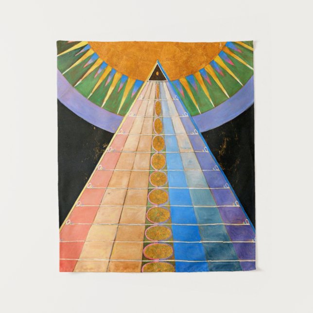 Tapete De Parede Hilma Af Klint Altarpeça n.o 1 (Frente)