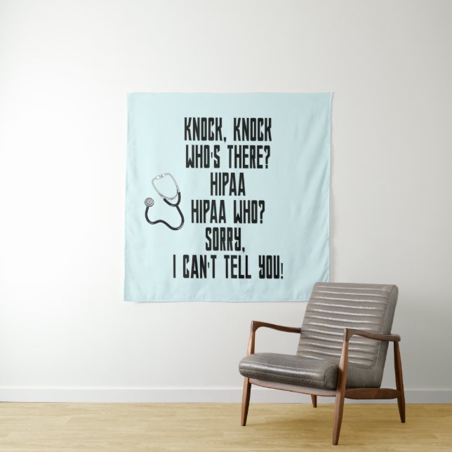 Tapete De Parede HIPAA Humor (In Situ)