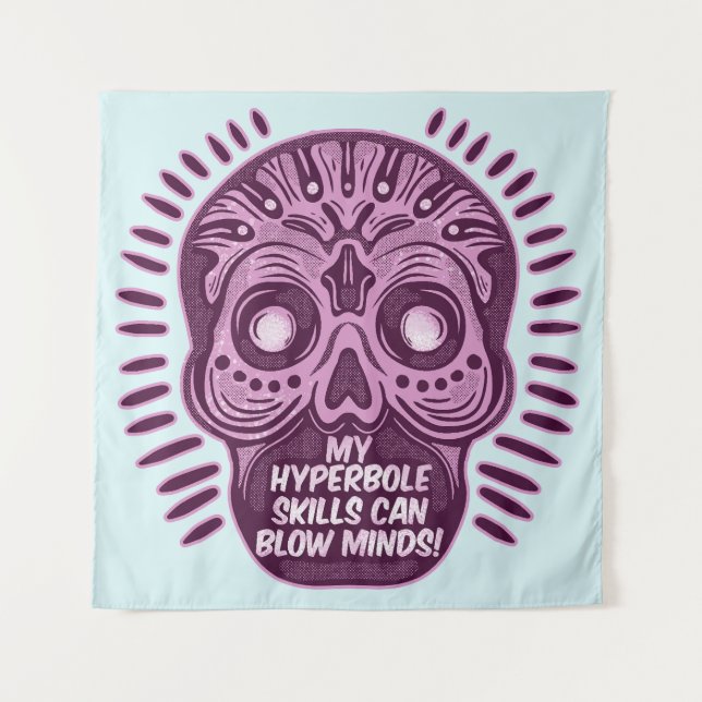 Tapete De Parede Hiperbole Funny INGLÊS LINGUAGEM (Frente)