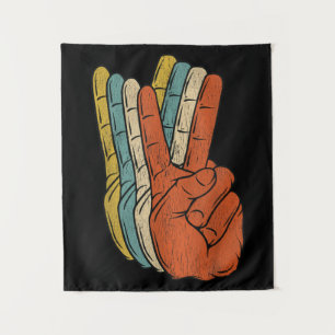 Tapete De Parede Hippie dos anos 70 da Retro Peace Vintage