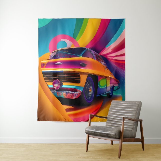 Tapete De Parede Hippy Van (In Situ)