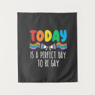 Tapete De Parede Hoje é um dia perfeito para ser Gay LGBTQ Pride Mê
