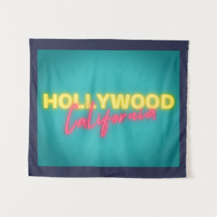 Tapete De Parede Hollywood Vintage Neon Lights