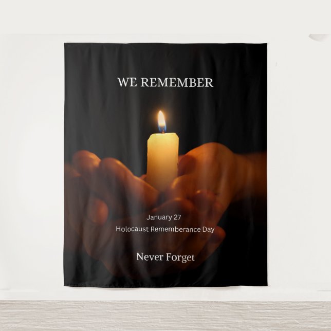 Tapete De Parede Holocaust Remembrance Day (Frente)