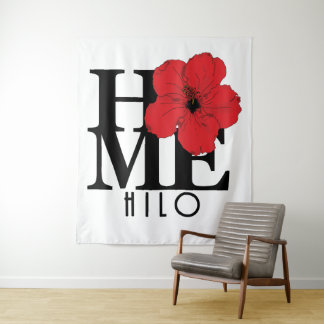 Tapete De Parede HOME Hilo Hawaii Red Hibiscus