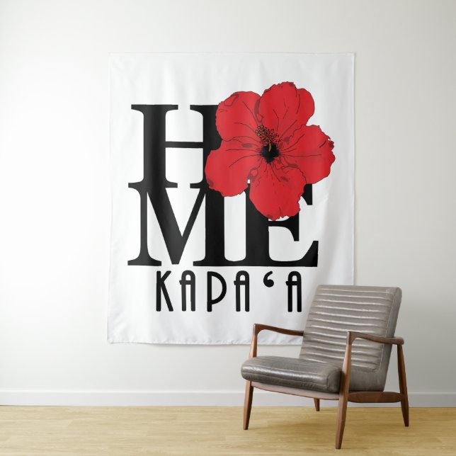 Tapete De Parede HOME Kapa`a Kawaii RedHibiscs (In Situ)