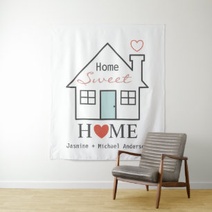 Tapete De Parede Home Sweet Home personalizado