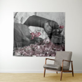 Tapete De Parede Homem com Flores