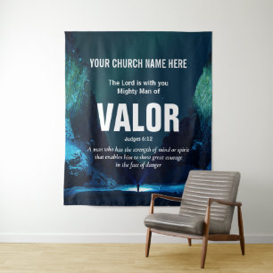 Tapete De Parede HOMEM CRISTÃO DE VALOR Arte de Parede de Igreja