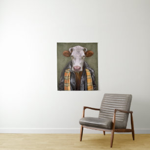 Tapete De Parede Homem de vaca