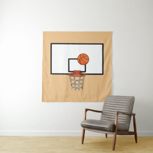Tapete De Parede Hoop de basquetebol
