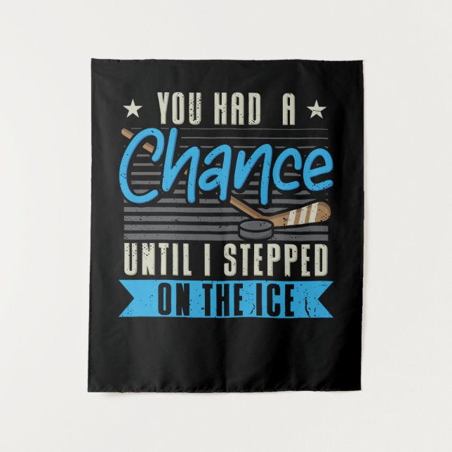 Tapete De Parede Hóquei no gelo (Frente)