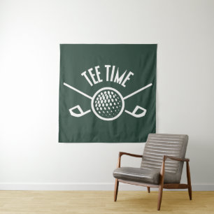 Tapete De Parede Hora de Saída dos Golfistas