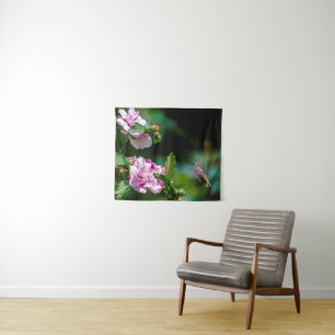 Tapete De Parede Hummingbird com garganta de rubi - Fotografia orig