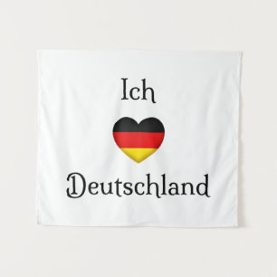 Tapete De Parede "I Heart Germany", Viajante do Mundo do Orgulho Al