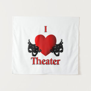 Tapete De Parede I Heart Theater
