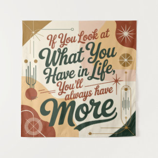 Tapete De Parede If You Look At What You Have In Life