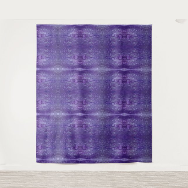 Tapete De Parede Ikat Roxo 6 (Frente)