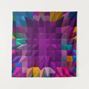 Tapete De Parede Ilustração 3D ou patente de cor Mosaico de renderi